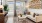 bright living room with access to private patio